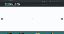Desktop Screenshot of hitech-iraq.net