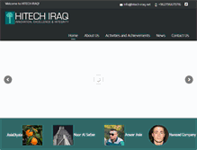 Tablet Screenshot of hitech-iraq.net